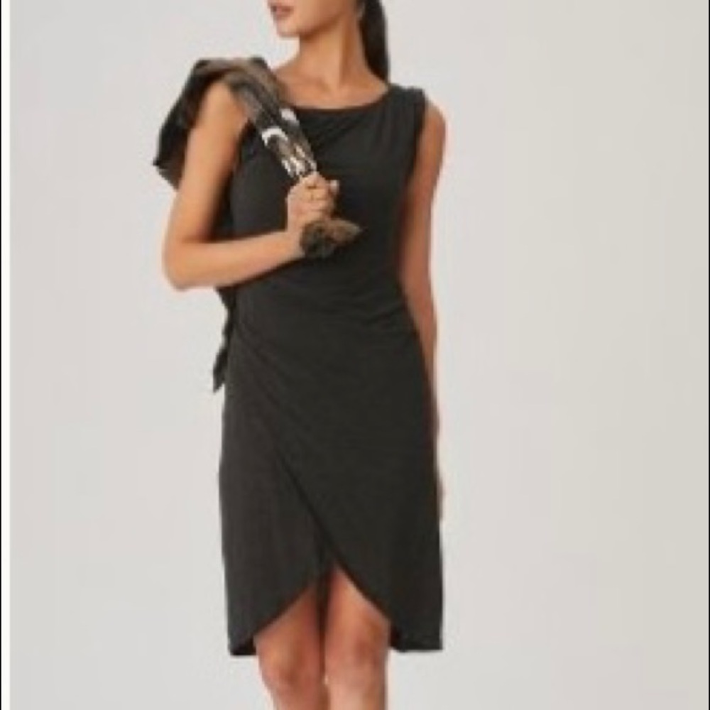 Anthropologie daily practice wrap dress